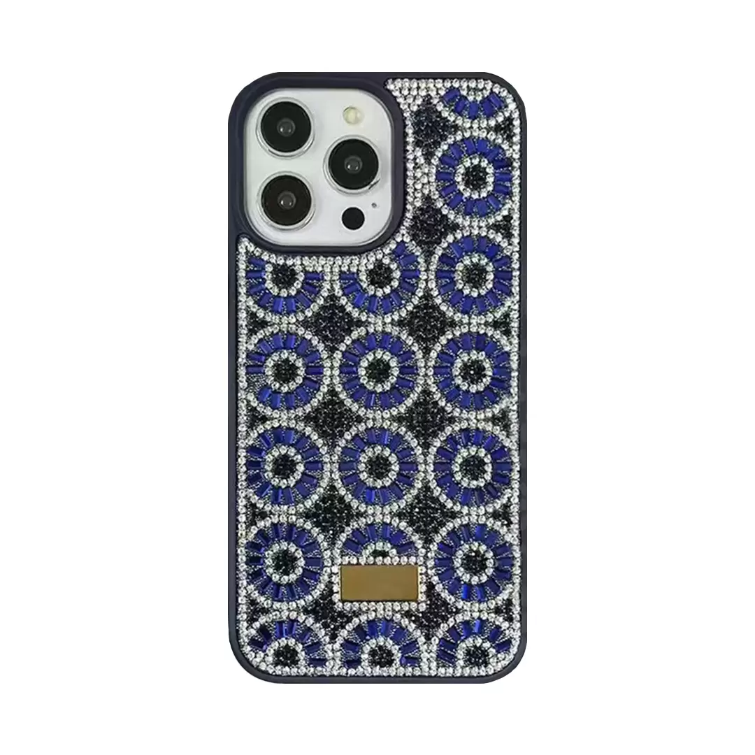 iPhone 15 Pro Max/iPhone 14 Pro Max Diamond sparkling case Dark Blue